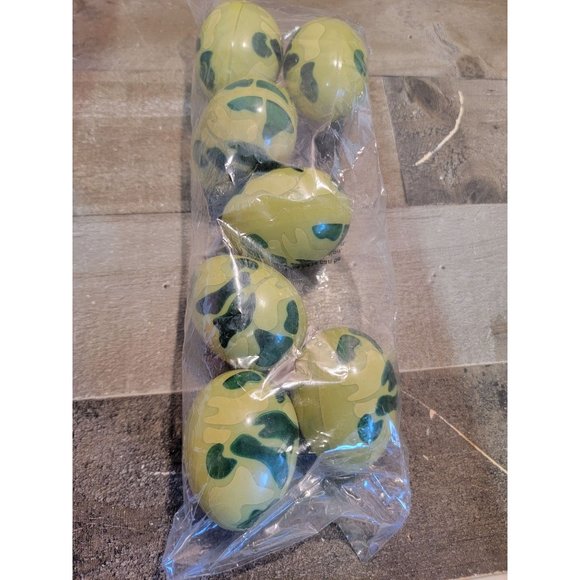 Easter eggs spring green camouflage set army decor - Picture 1 of 6